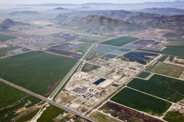 San Jacinto Valley regional water reclamation facility and wetlands