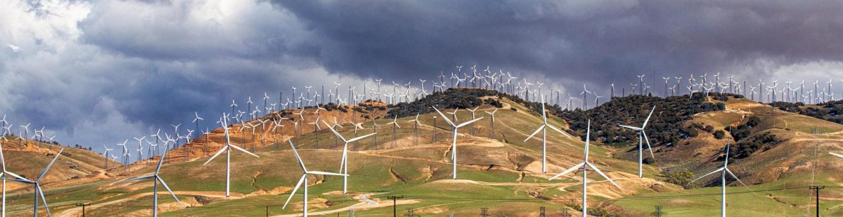 wind turbines near Bakersfield